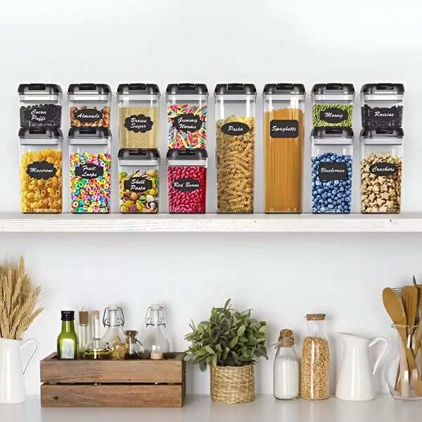 Ensemble de Boîtes à Provisions Pratiques pour la Cuisine
