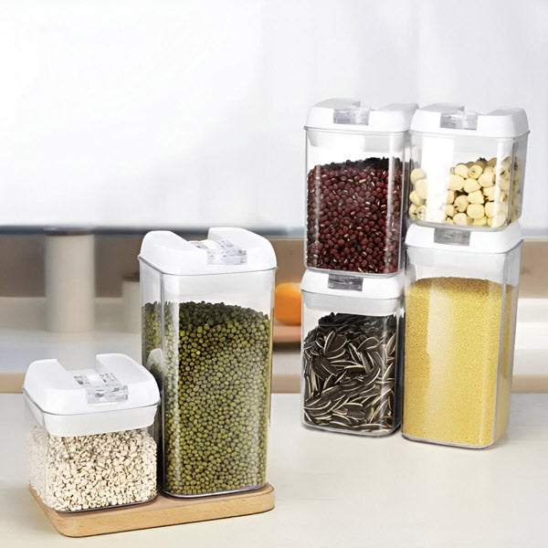 Ensemble de Boîtes à Provisions Pratiques pour la Cuisine