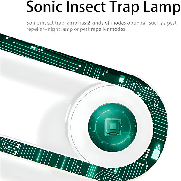 Lumière de Nuit Led avec Protection contre les Insectes par Ultrasons