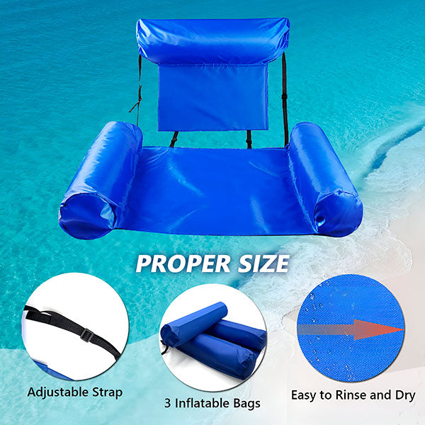 Fauteuil de Natation avec Dossier pour un Maximum de Confort
