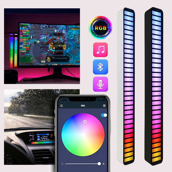 Lumière Led Activée par le Son
