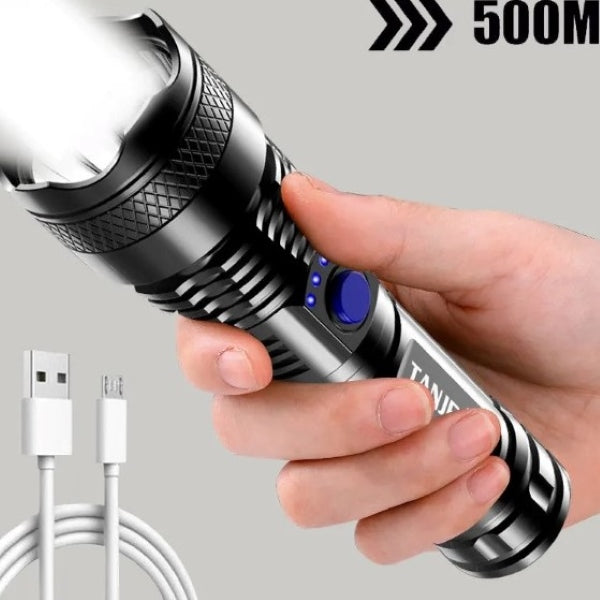 Lampe de Poche Rechargeable Puissante