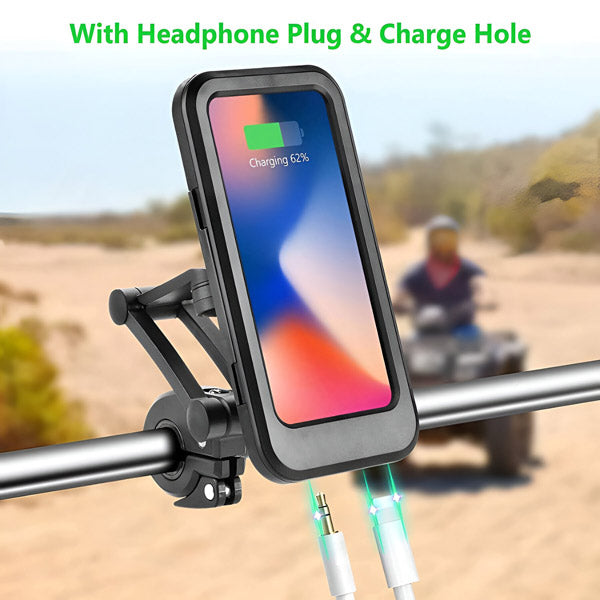 Support Universel pour Téléphone Portable - Étanche et Pivotant