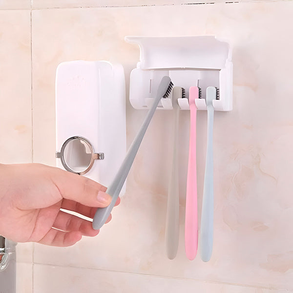 Distributeur Hygiénique de Dentifrice avec Support