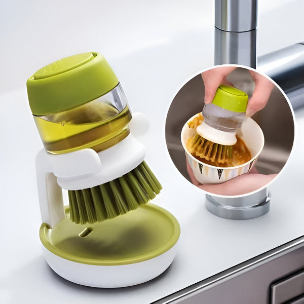 Brosse de Nettoyage Multifonctionnelle avec Distributeur