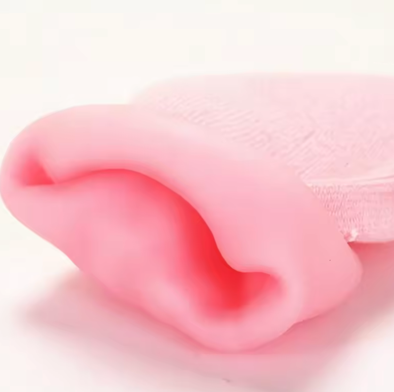 Chaussettes de Soin des Pieds en Silicone Rose