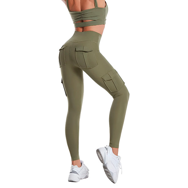 Léggings Modernes de Style Cargo
