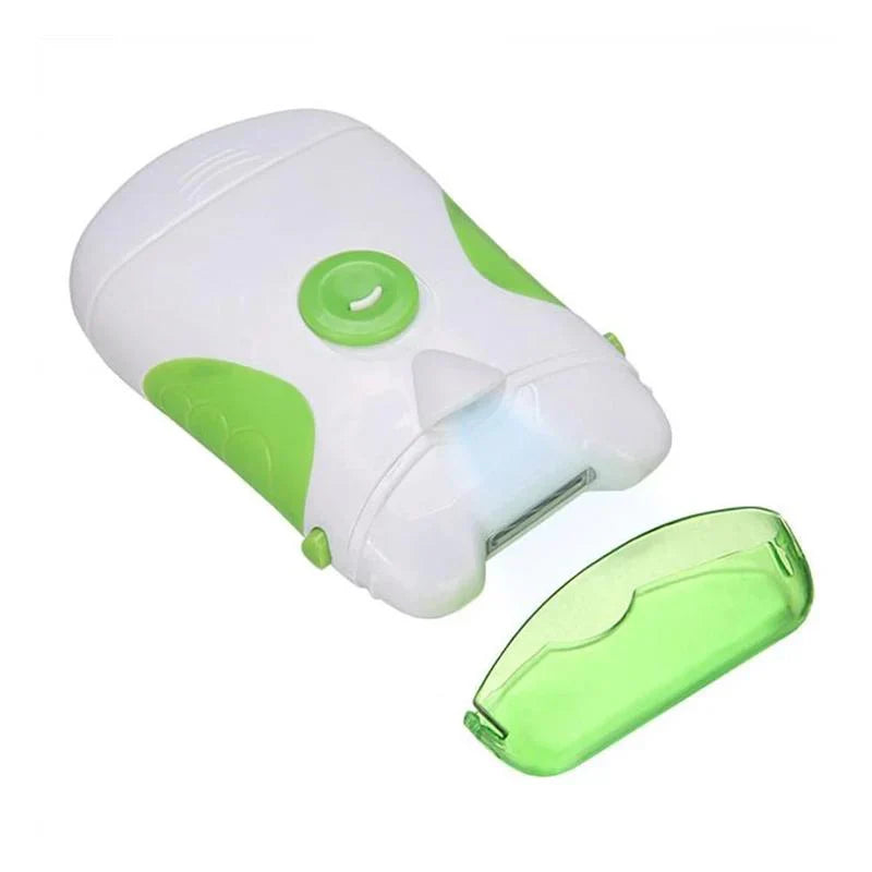 Tondeuse à Ongles Électrique avec Lumière de Précision à Led