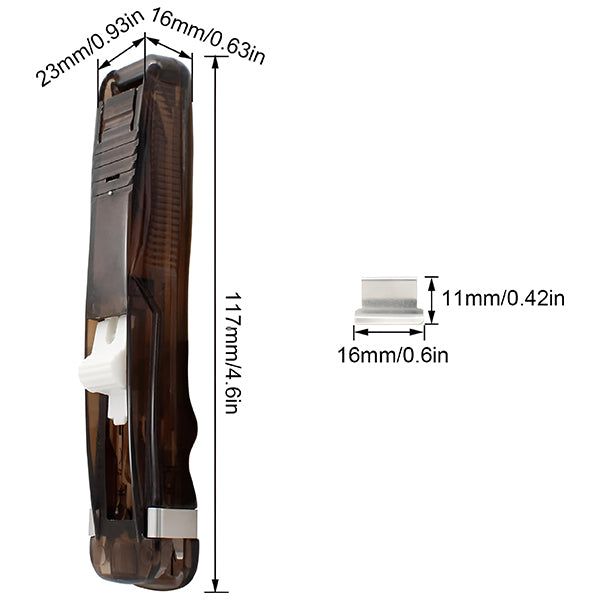 Agrafeuse Réutilisable pour un Développement Durable