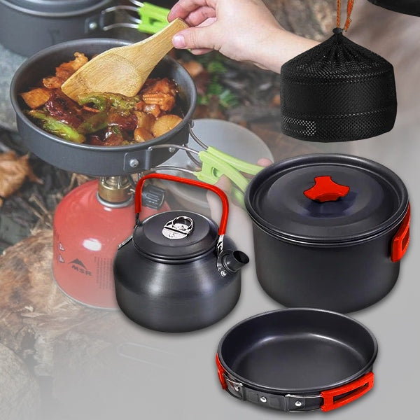 Set de Cuisine D' Extérieur pour le Camping et les Voyages