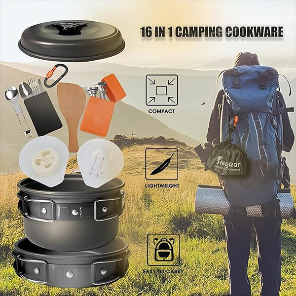 Set de Cuisine D' Extérieur pour le Camping et les Voyages