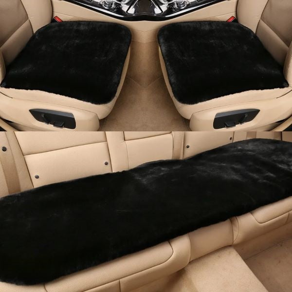 Housse de Siège de Voiture Douillette (3pcs)