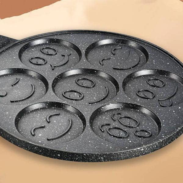 Poêle à Crêpes aux Motifs de Smiley