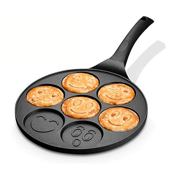 Poêle à Crêpes aux Motifs de Smiley