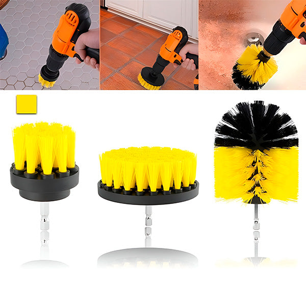 Brosses de Nettoyage pour Perceuses (3 Pcs)