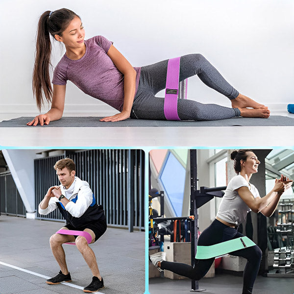 Bandes de Fitness Extrêmement Durables et Antidérapantes (3 Pièces)