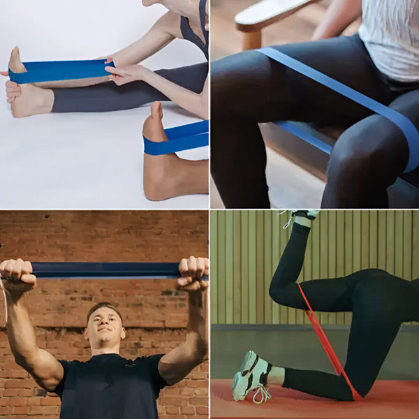 Bandes de Fitness Extrêmement Durables et Antidérapantes (3 Pièces)