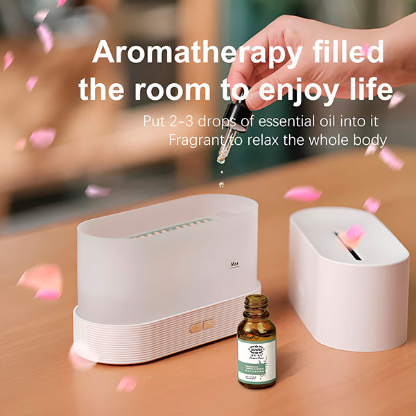Un Humidificateur D' Air Innovant avec un Effet de Flamme Réaliste