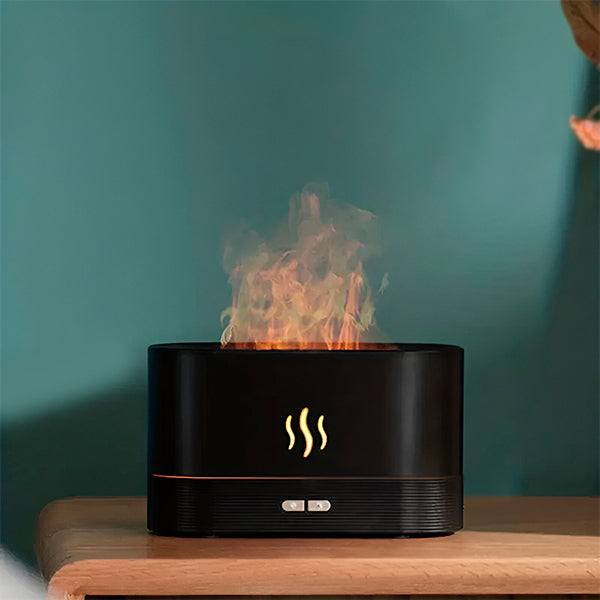 Un Humidificateur D' Air Innovant avec un Effet de Flamme Réaliste