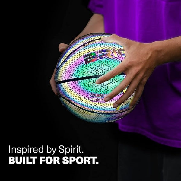 Basket - Ball Réfléchissant avec Effet Hologramme 3d