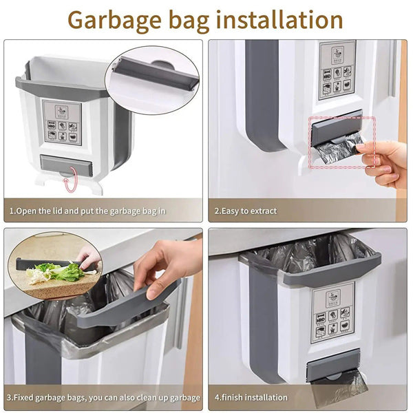 Sac à Déchets Pliable