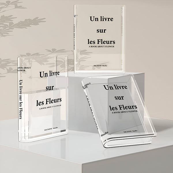Vase à Livres Créatif