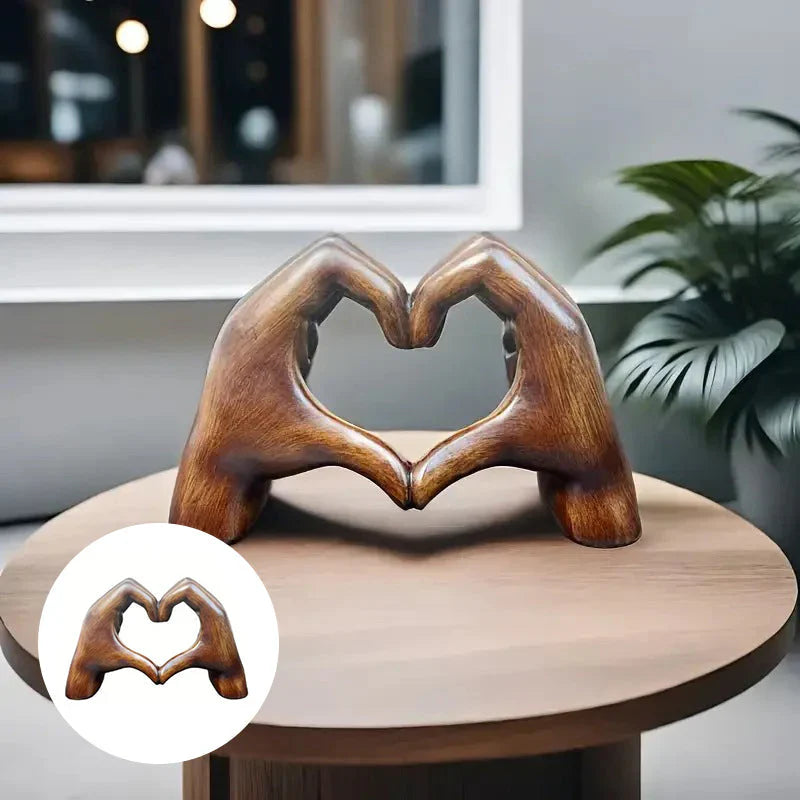 Sculpture en Forme de Cœur Pleine D' Amour