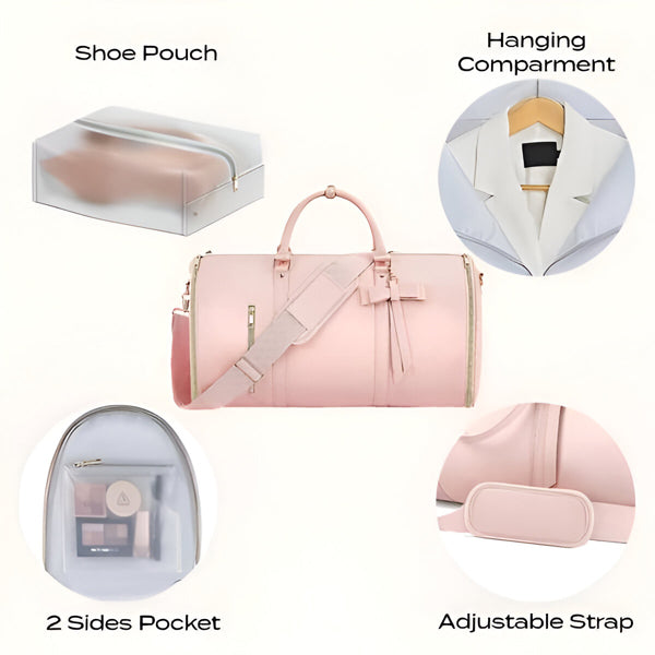 Sac de Voyage Pratique avec un Grand Espace de Rangement