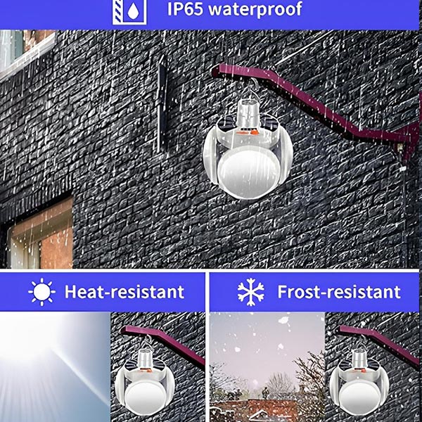 Lampe Led Solaire Pliable