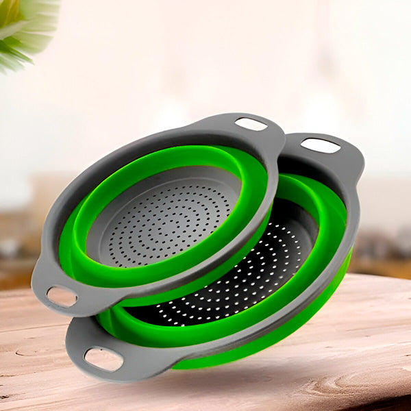 Passoire en Silicone pour Verser sans Effort (2 Pcs)