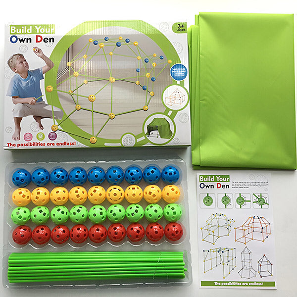 Kit de Construction de Château Fort en 3d pour Petits Architectes