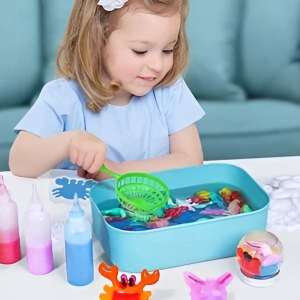Kit de Construction Aquatique Créatif Diy pour les Enfants (13 Pièces)