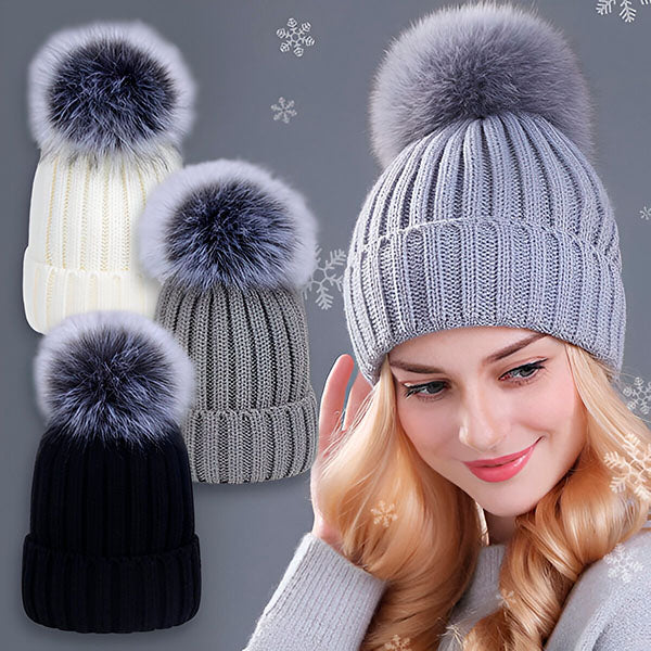 Casquette en Maille Douce pour Femme