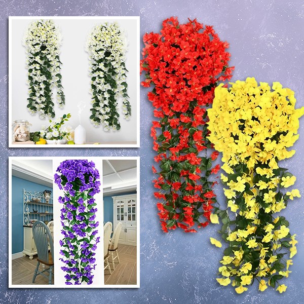 Bouquet de Fleurs Artificielles Suspendues