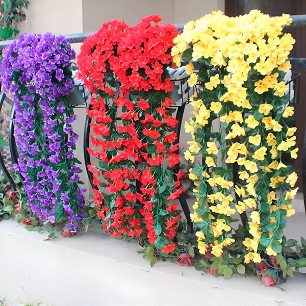 Bouquet de Fleurs Artificielles Suspendues
