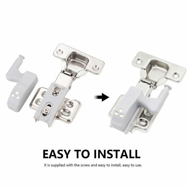 Lampes Led Autocollantes pour Charnières (10 Pièces)