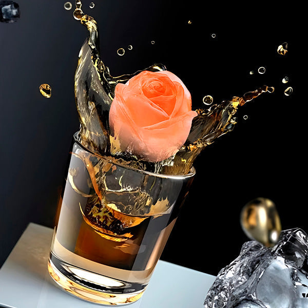 Roses Moule en Silicone (4 Pcs)