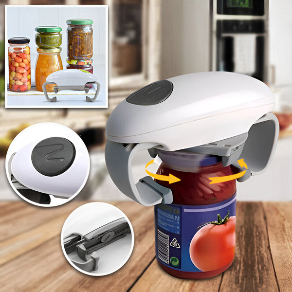 Ouvreur de Couvercle Automatique pour les Verres de Toutes Tailles