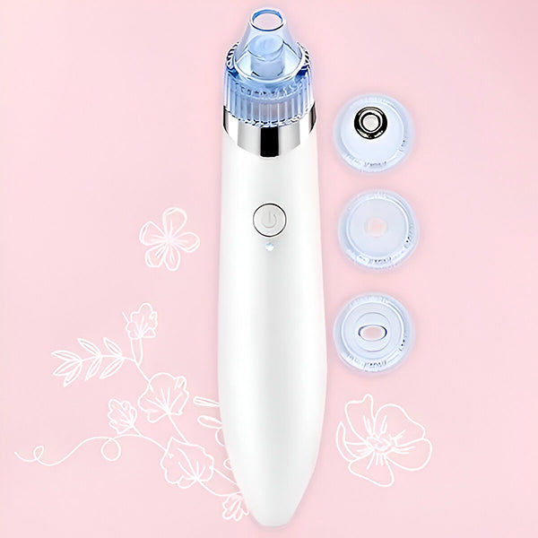 Outil de Beauté 2 en 1: Nettoyeur de Pores et Appareil D' Exfoliation