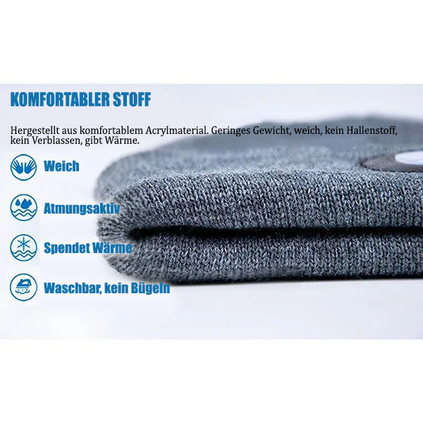 Casquette D' Hiver Confortable avec Lampe Led Intégrée