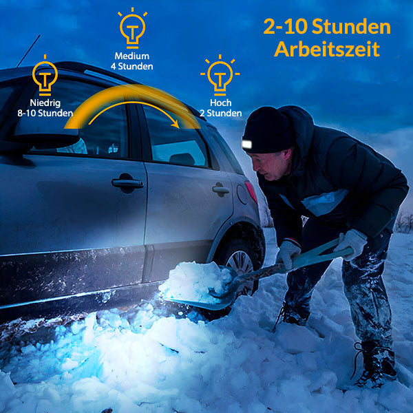 Casquette D' Hiver Confortable avec Lampe Led Intégrée