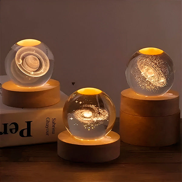 Boule Led Astronomique avec Effet 3d