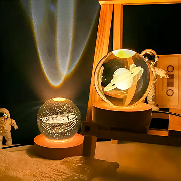 Boule Led Astronomique avec Effet 3d