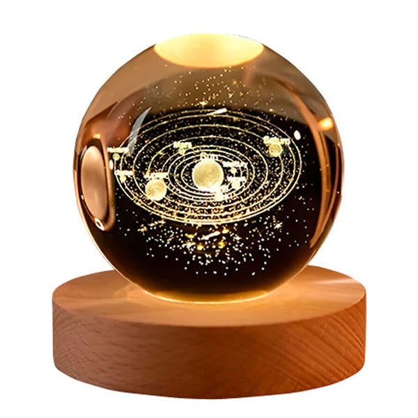 Boule Led Astronomique avec Effet 3d