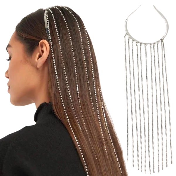 Bijoux de Cheveux avec des Cristaux Étincelants