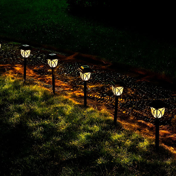 Lampes de Jardin à Led Alimentées au Soleil (2 Pièces)