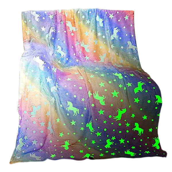 Couverture Lumineuse à Motif D' Étoiles