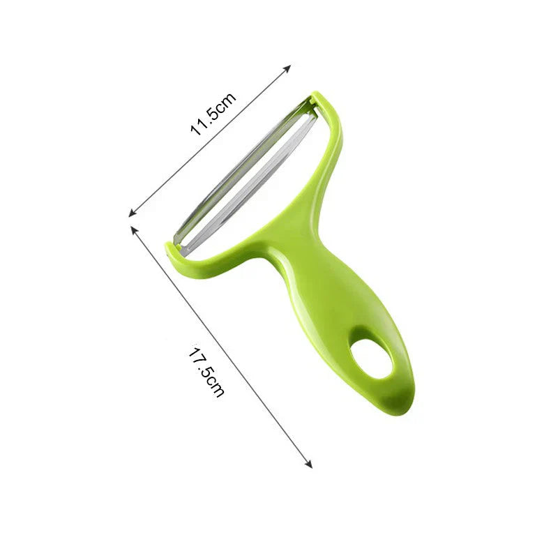 Eplucheur Large en Acier Inoxydable pour les Fruits et Légumes