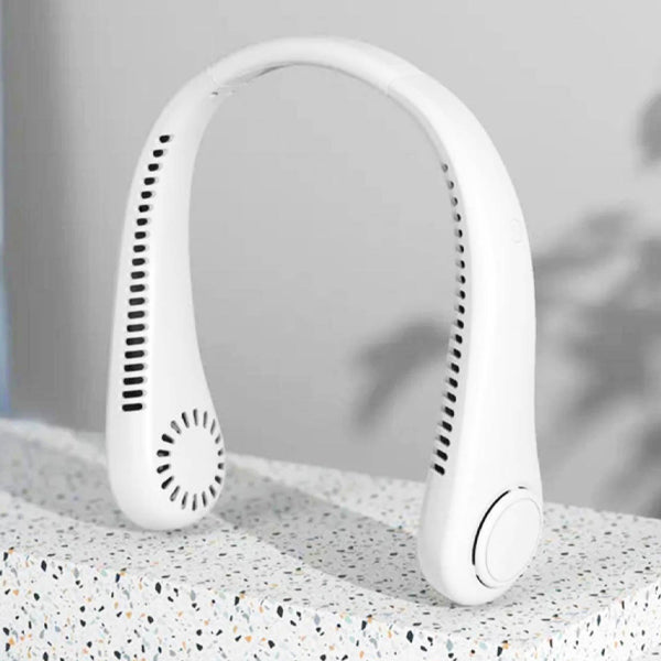 Un Ventilateur de Nuque Moderne et sans Fil