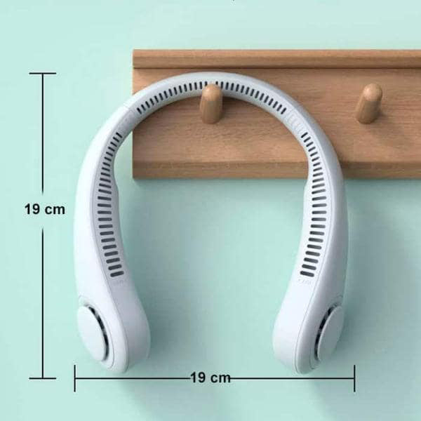 Un Ventilateur de Nuque Moderne et sans Fil